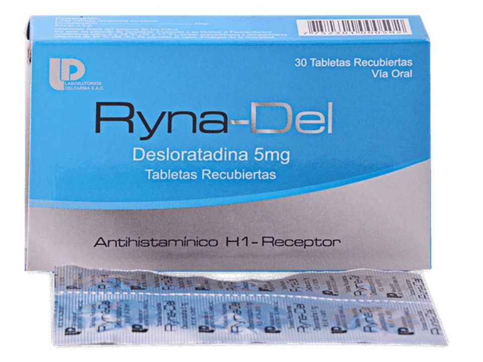 Ryna Del 5mg Tabletas Recubiertas Inkafarma