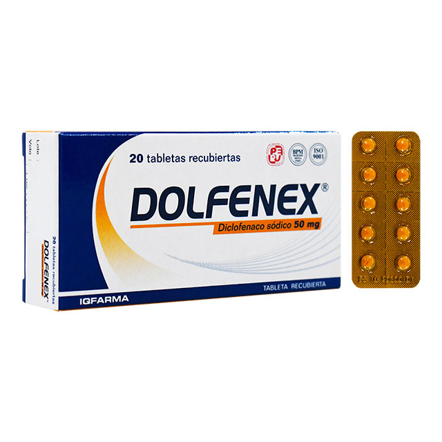 Dolfenex Mg Tableta Recubierta Mifarma