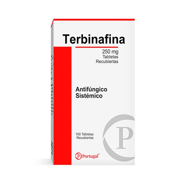 Terbinafina 250mg Tabletas Recubiertas Mifarma