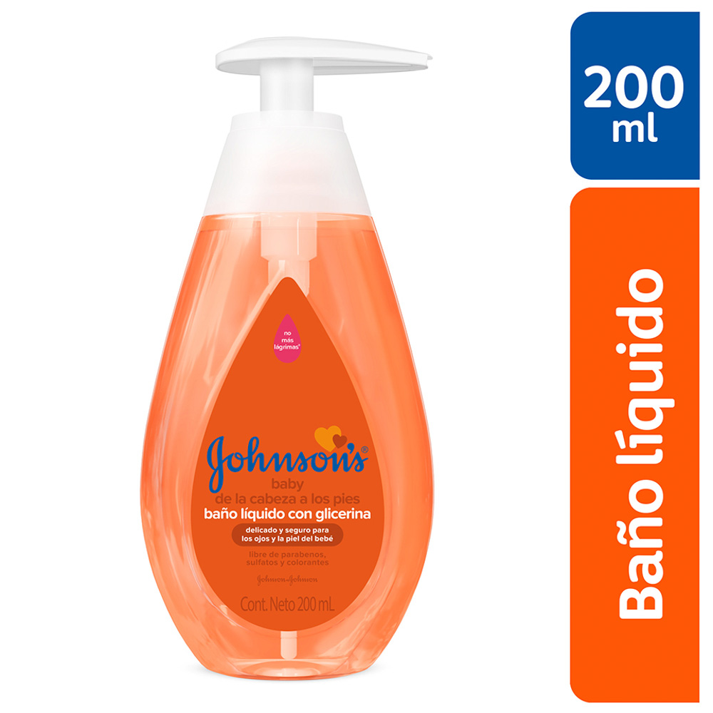 Baño Líquido Johnson s Baby con Glicerina 200ml Inkafarma