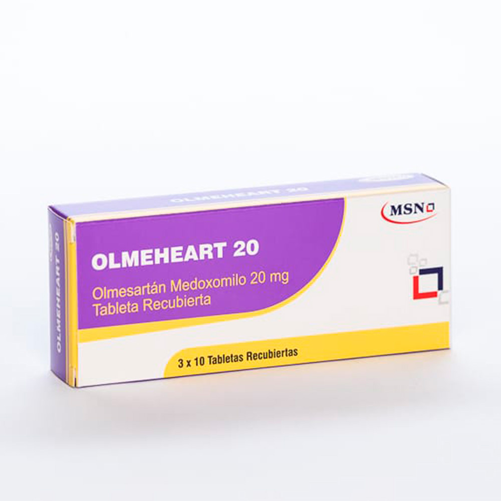 Olmeheart Mg Tableta Recubierta Inkafarma