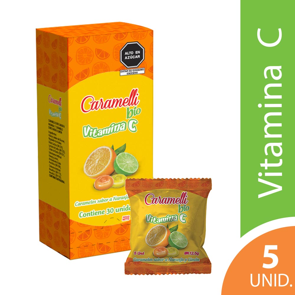 Caramelos Bio Vitamina C Caramelli Inkafarma