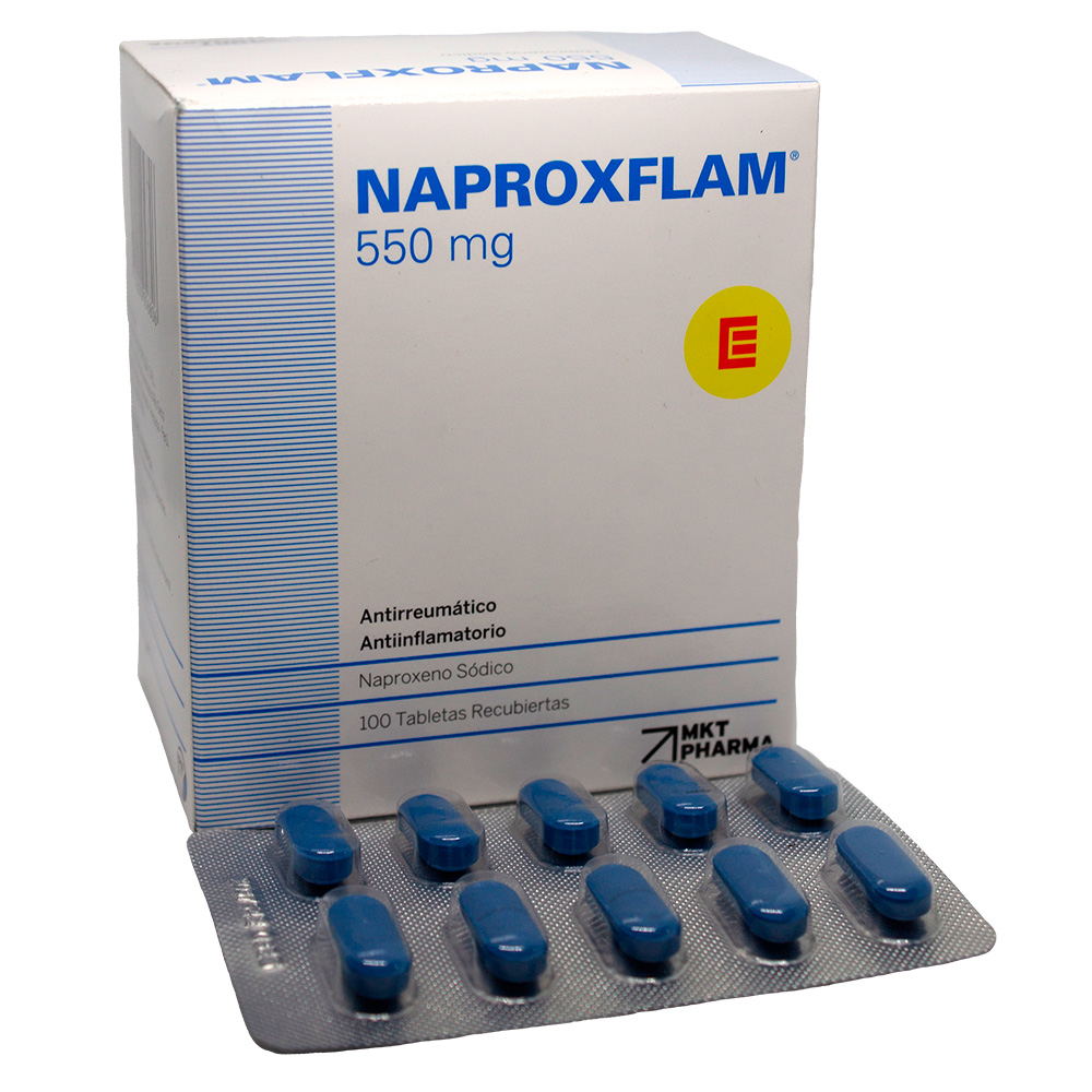 Naproxflam 550mg Tabletas Recubiertas Inkafarma