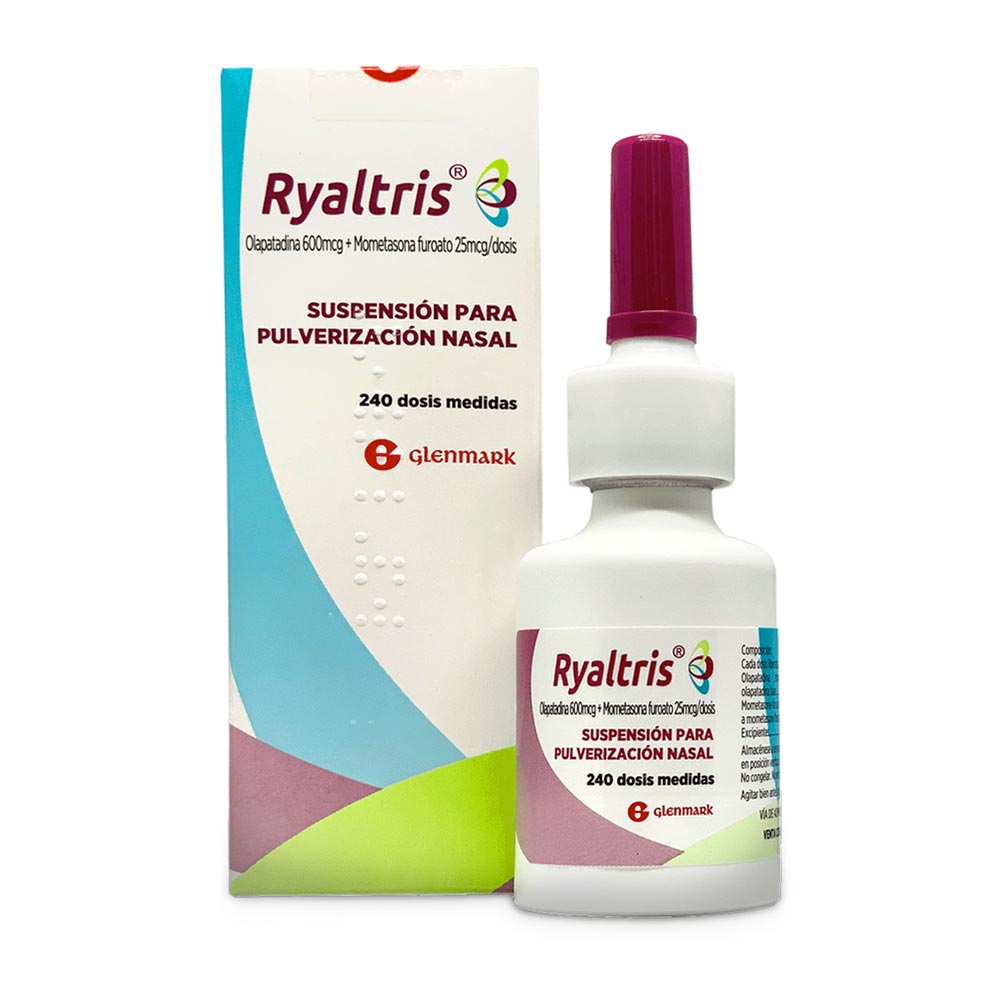 Ryaltris 600mcg 25mcg Suspensión nasal Inkafarma