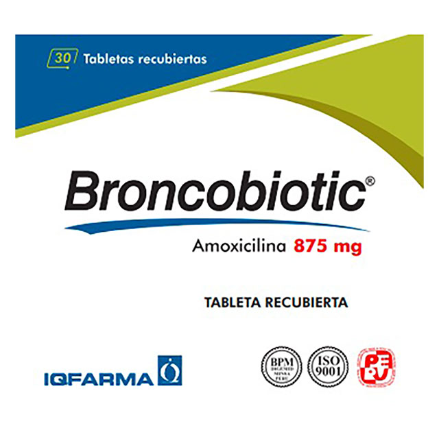 Broncobiotic Mg Tableta Recubierta Mifarma