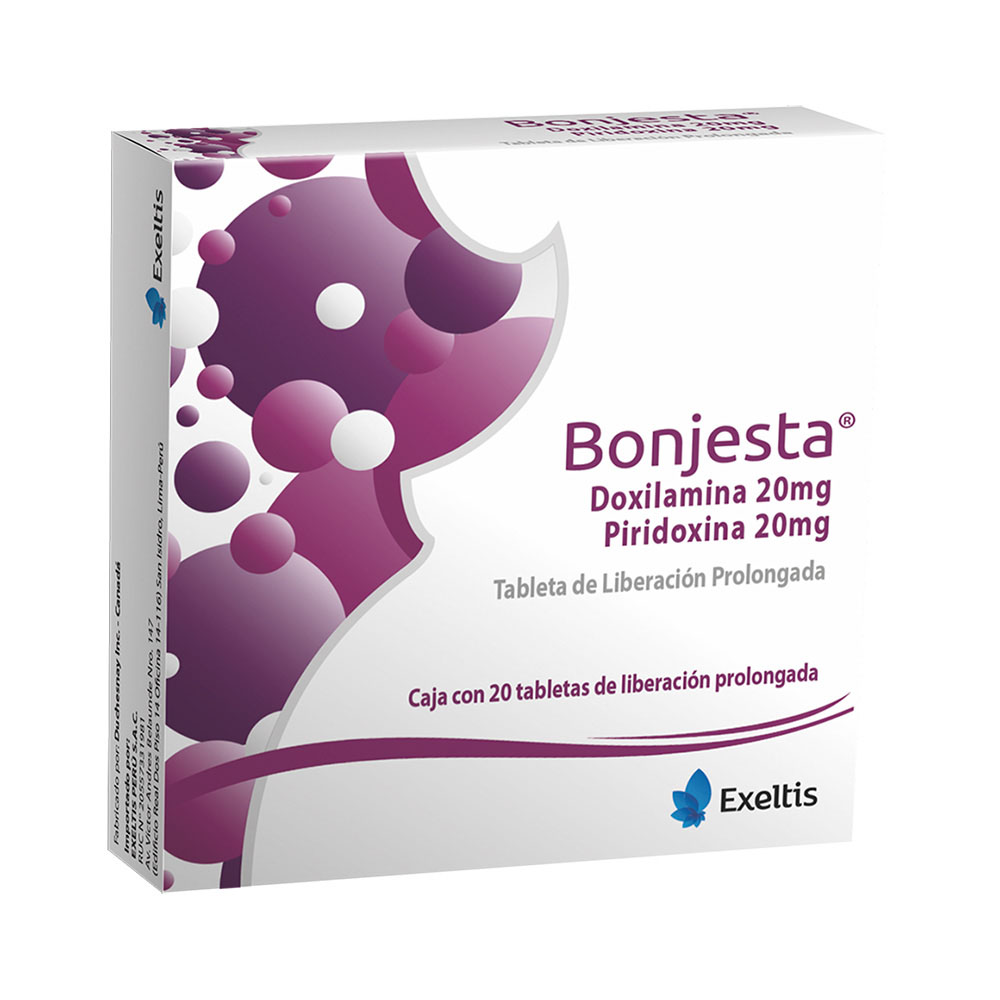 Bonjesta 20mg 20mg liberación prolongada Inkafarma