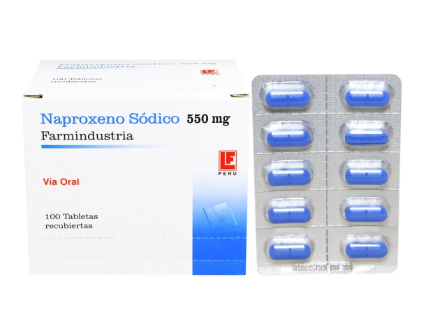 Naproxeno Sódico 550 Mg Tableta Recubierta Mifarma