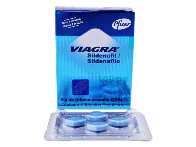 Viagra 100mg Tableta Recubierta Caja 4 UN Mifarma