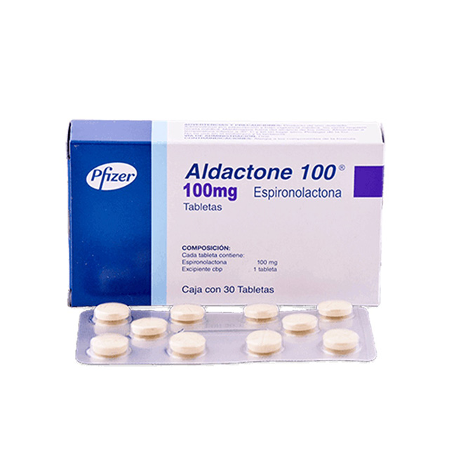 Aldactone 100 Mg Tabletas Caja 30 UN Mifarma