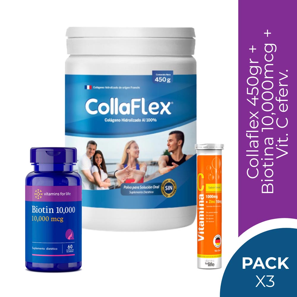 Col Geno Collaflex Biotin Vitamina C Inkafarma