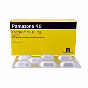 Pamezone 40 Mg Cápsula con microgránulos gastrorresistentes