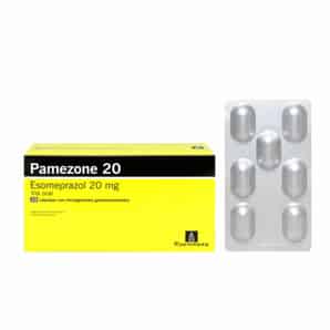 Pamezone 20mg Cápsulas con microgránulos gastrorresistentes