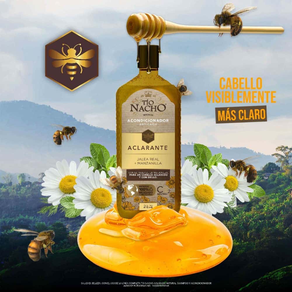 Acondicionador Tío Nacho Anti Caída Aclarado Natural