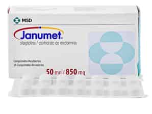 Janumet 50mg|850mg Comprimido Recubierto