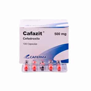 Cafazit 500 mg Cápsulas - Caja 100 UN