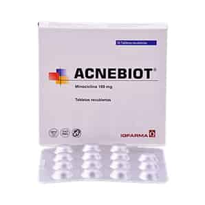 Acnebiot 100 Mg Tabletas Recubiertas - Caja 30 UN