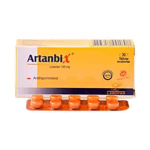 Artanbix 100 Mg Tabletas Recubiertas - Caja 30 UN