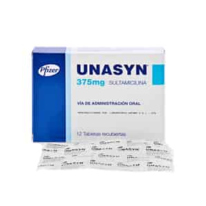Unasyn 375 mg Tabletas recubiertas