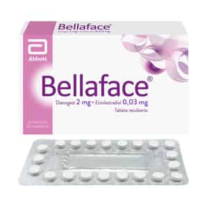 Bellaface 2mg | 0.03mg Tabletas recubiertas
