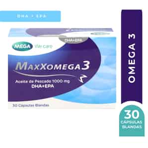 Aceite De Pescado 1000 mg MaxXomega 3