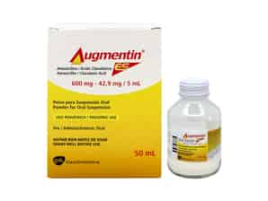 Augmentin ES 600-42.9mg/5ml Polvo para Suspensión Oral