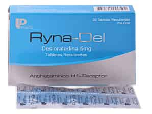 Ryna-Del 5mg Tabletas Recubiertas
