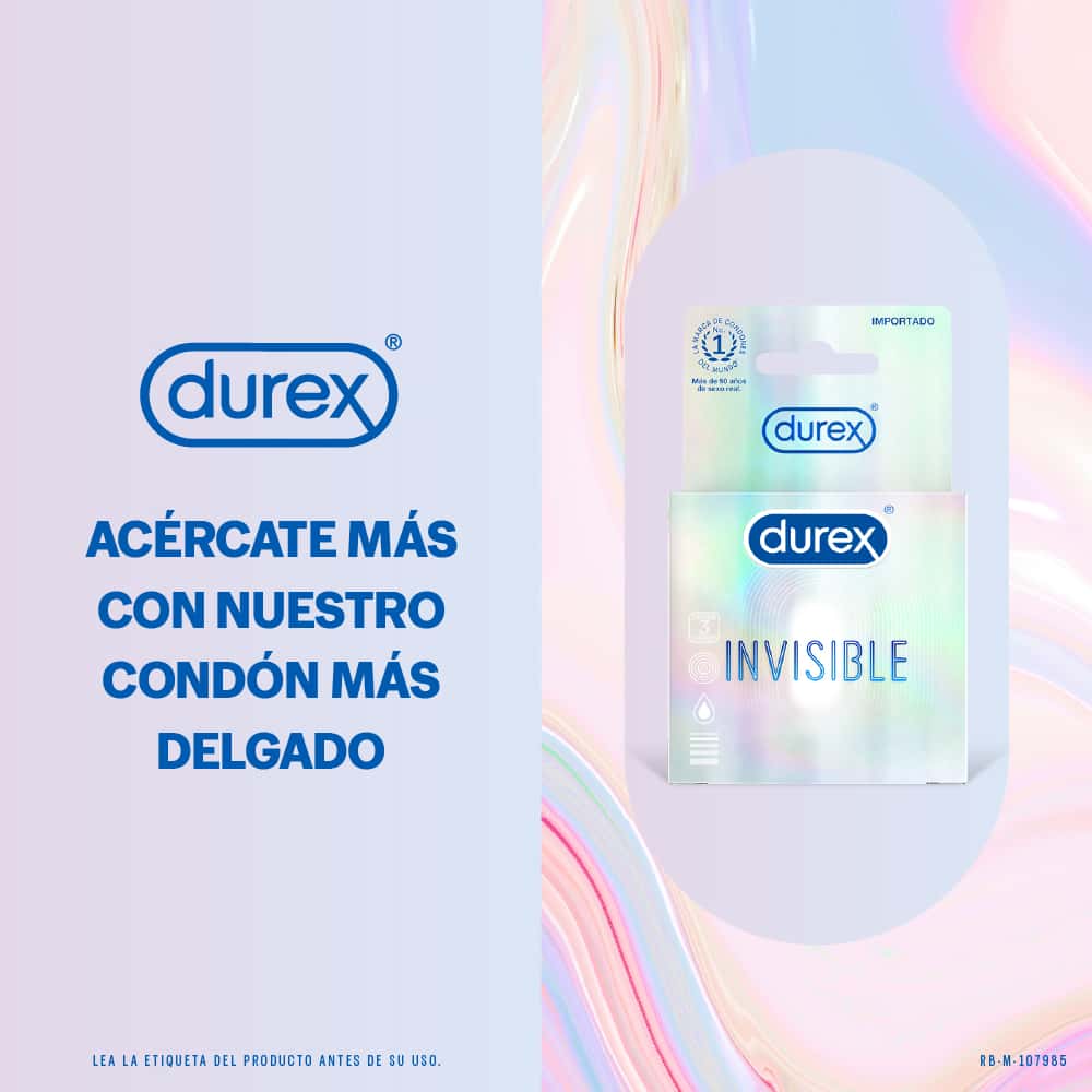 Preservativos Durex Invisible