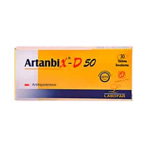 Artanbix D 50 Mg-12.5 Mg Tableta Recubierta