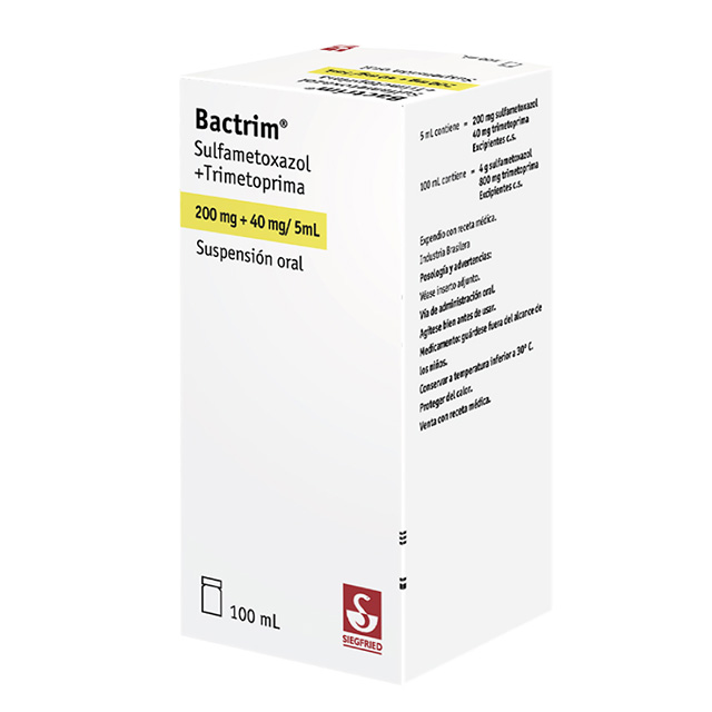 Bactrim 200mg40mg/5ml Suspensión Mifarma