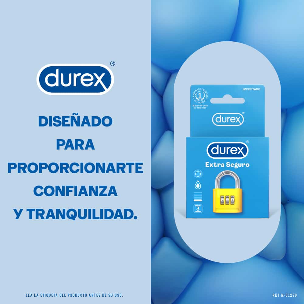 Preservativos Durex Extra Seguro
