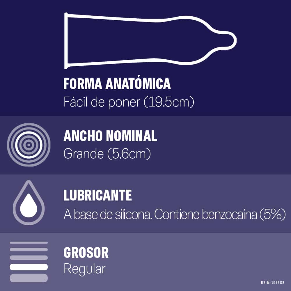 Preservativos Durex Placer Prolongado