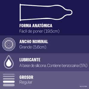 Preservativos Durex Placer Prolongado