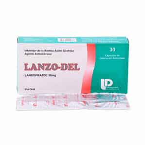 Lanzo-Del 30 Mg Cápsulas de Liberación Retardada - Caja 30 UN