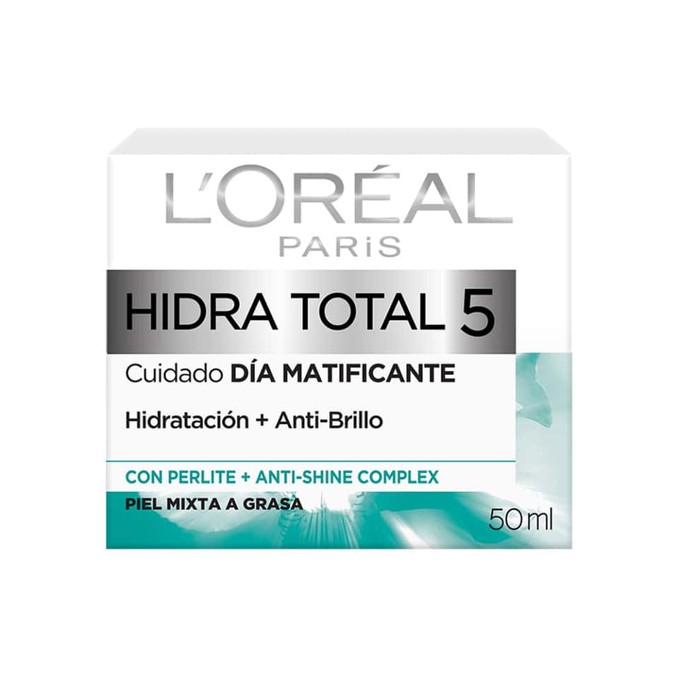Crema facial matificante L'Oréal Paris Hidra-Total 5 anti-brillo