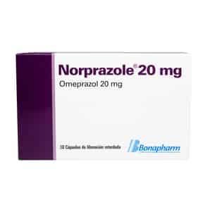 Norprazole 20mg Cápsula De Liberación retardada