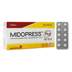 Midopress Plus 16mg - 12.5mg Tableta