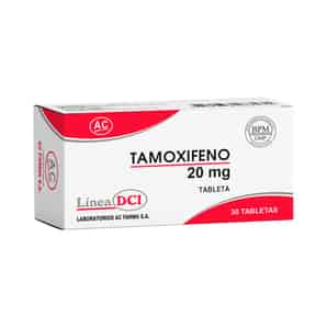 Tamoxifeno ACF 20mg Tableta