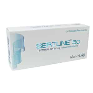 Sertline 50 50mg Tableta Recubierta