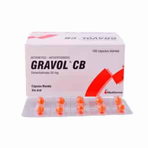 Gravol CB 50mg Cápsulas Blandas