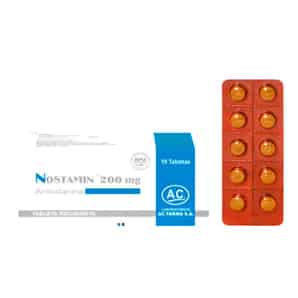 Nostamin 200mg Tableta Recubierta
