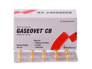 Gaseovet CB 180mg Cápsulas blandas