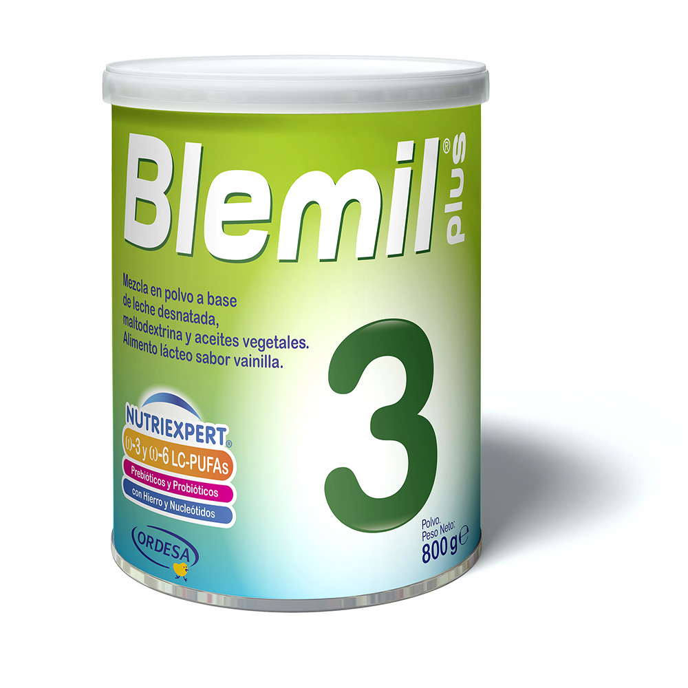 Compra Pack Blemil Plus 3 Crecimiento 0% Azúcar Añadido, 12x800 gr