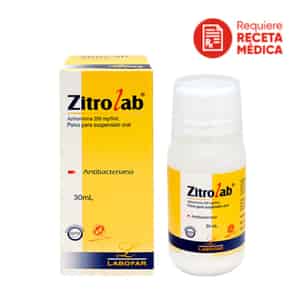 Zitrolab 200mg/5ml Polvo para suspensión oral