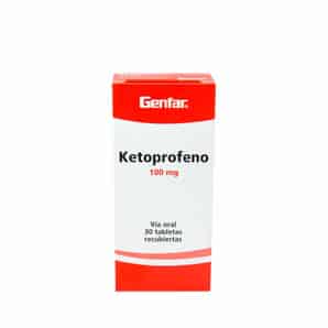 Ketoprofeno 100mg Tableta Recubierta