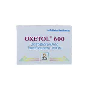 Oxetol 600 600mg Tableta Recubierta
