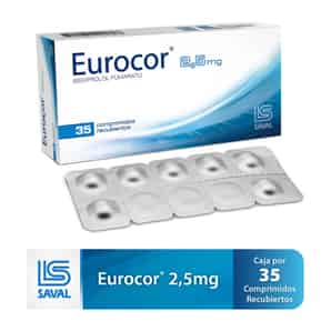 Eurocor 2.5mg Comprimido Recubierto