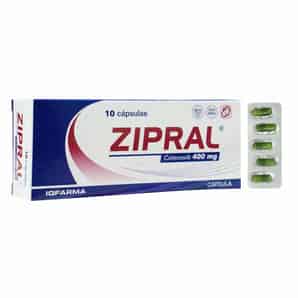 Zipral 400mg Cápsula