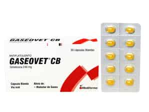 Gaseovet CB 240mg Cápsula Blanda