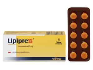 Lipipress 80 Mg Tableta Recubierta - Caja 30 UN