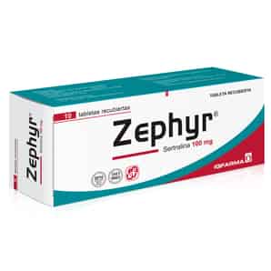 Zephyr 100mg Tableta Recubierta